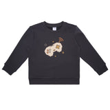 Pekkle Boys' and Girls' Cozy Fuzzy Fleece 2-piece Sweatshirt and Pants Set