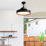 Xtricity Starlight 42" Retractable Blade Ceiling Fan With Integrated LED Lights