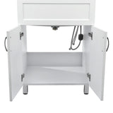Transform 24.1 in. All-in-one RTA Laundry Cabinet with Stainless Steel Sink and Faucet