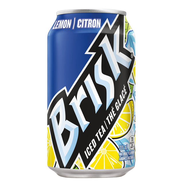 Brisk Lemon Iced Tea 24 × 355 ml E4