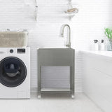Transform 24.2 in. Freestanding Utility Sink With Faucet