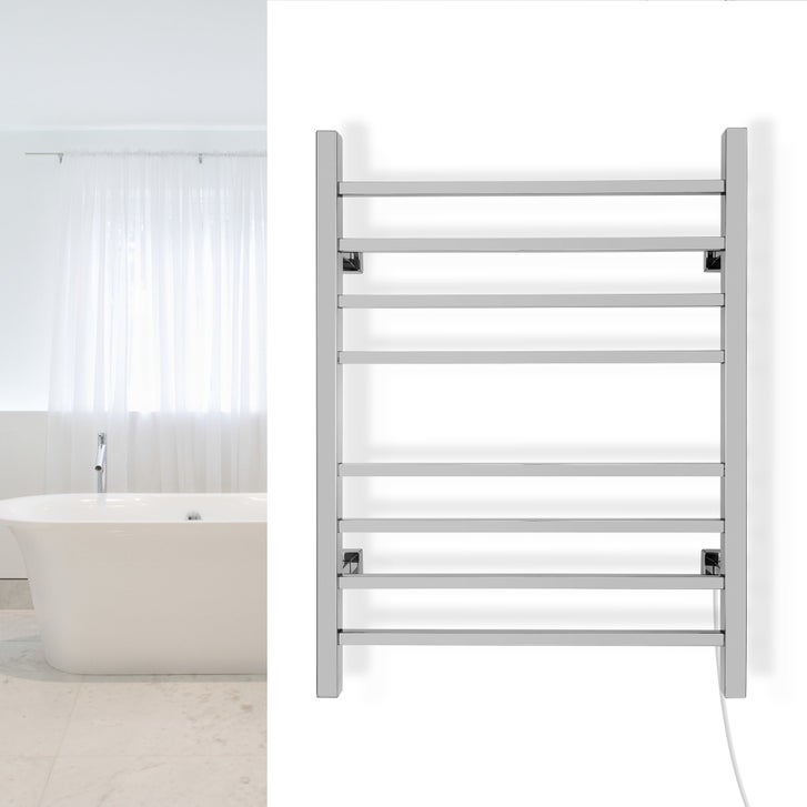 WarmlyYours Sierra 8 Bar Towel Warmer