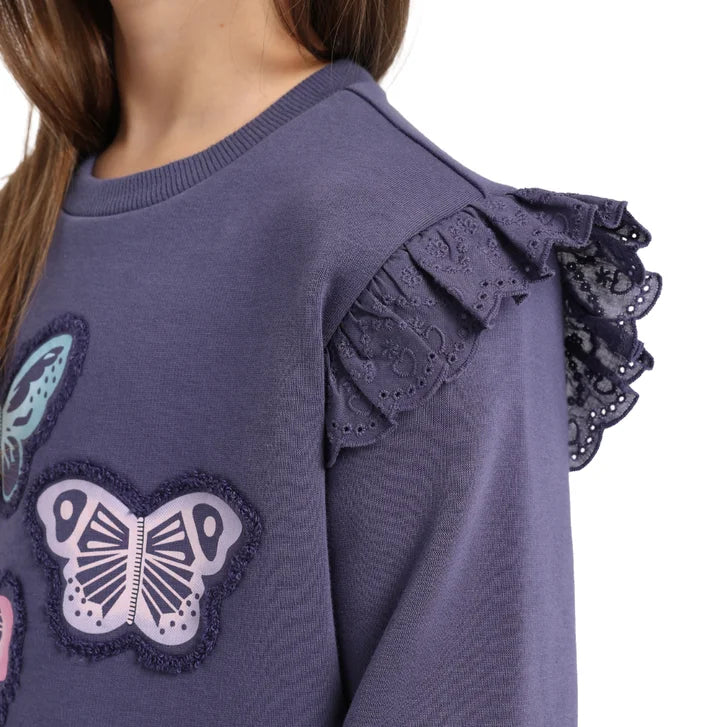 Pekkle Boys' and Girls' Cozy Fuzzy Fleece 2-piece Sweatshirt and Pants Set
