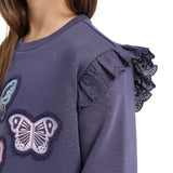 Pekkle Boys' and Girls' Cozy Fuzzy Fleece 2-piece Sweatshirt and Pants Set