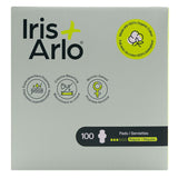 Iris + Arlo Organic Cotton Pads, 100-count