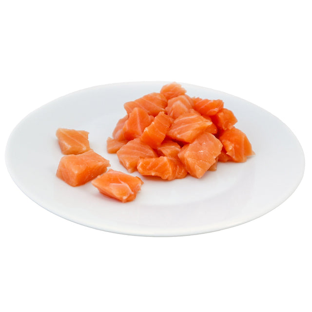 DOM Reserve Atlantic Salmon Poke Cubes, 10 × 454 g Y0