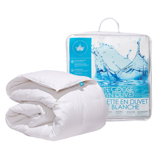 Canadian Down & Feather Company White Goose Down Summer Duvet V1