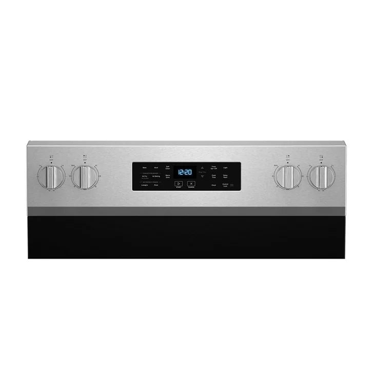 Whirlpool Kitchen Suite with Stainless Steel 36 in. 19.4 cu ft. Counter Depth 4 Door Refrigerator, 30 in. 5.3 cu ft. Electric Range and 24 in. Dishwasher