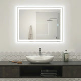 Artika Aurea 24 in. x 32 in. LED Wall Mirror