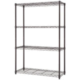 TRINITY 4-Tier NSF Dark Bronze All Purpose Shelving Rack