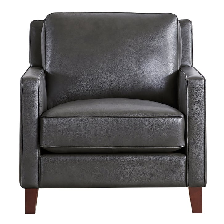 Prospera Home West Park Top-grain Leather Chair