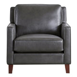 Prospera Home West Park Top-grain Leather Chair