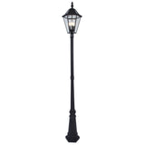 Lutec Outdoor LED Solar Post Light