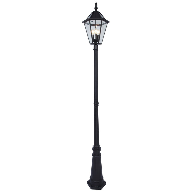 Lutec Outdoor LED Solar Post Light S4