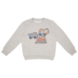 Pekkle Boys' and Girls' Cozy Fuzzy Fleece 2-piece Sweatshirt and Pants Set