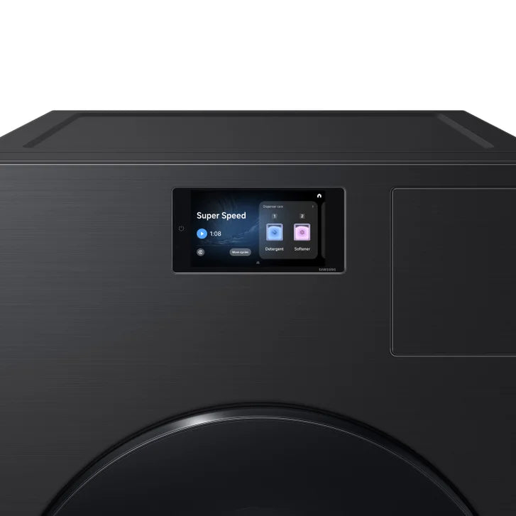 Samsung Bespoke 27 in. 6.1 cu ft. Black Steel All-in-one vented Front Load Washer and Dryer Combo