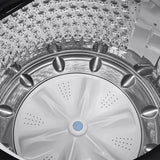 Samsung 27.5 in. 6.0 cu. ft. Black Stainless Steel Top Load Washer with SuperSpeed and EasyAccess Drum