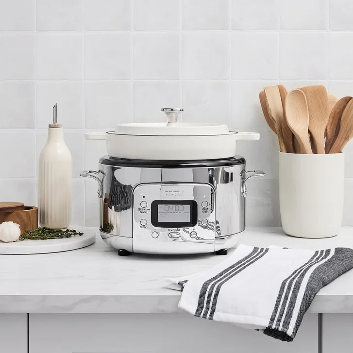 All-Clad 6-in-1 Programmable Slow Cooker with Removable Cast Iron Pot, 4.7 L (5 qt.)