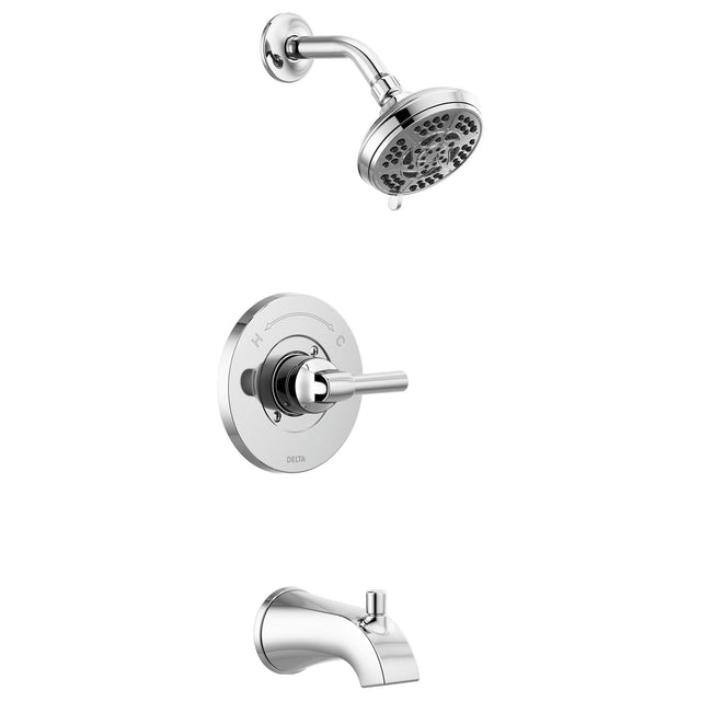 Delta Becker Monitor 14 Series Single Handle Tub and Shower Faucet B4