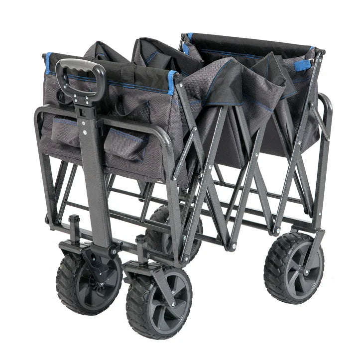 Mac Sports Extended Folding Wagon with Brakes