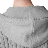 United Colors of Benetton Women’s Full Zip Cable Hoodie