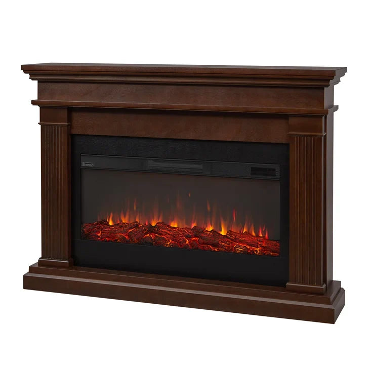 Real Flame Beau Mantel Electric Fireplace