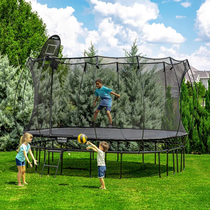 Springfree 11 x 13 ft. Jumbo Rectangle Trampoline Bundle