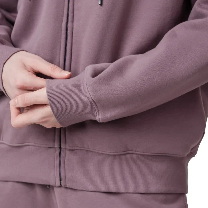 Tuff Athletics Women’s Oversized Fleece Hooded Full Zip