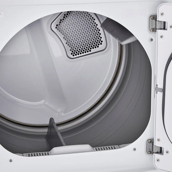 LG 7.3 cu ft. White Electric Ultra Large Capacity Dryer with Sensor Dry Technology