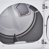 LG 7.3 cu ft. White Electric Ultra Large Capacity Dryer with Sensor Dry Technology
