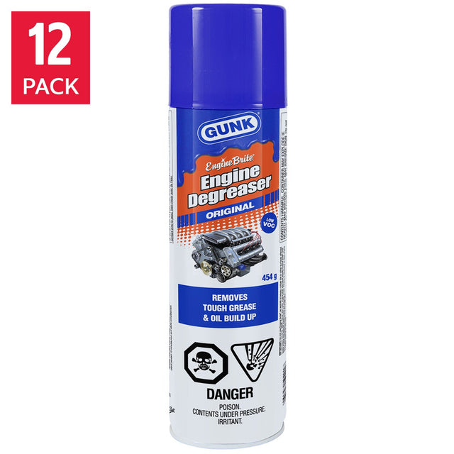 Gunk Engine Brite Original Engine Degreaser, 12-pack O6