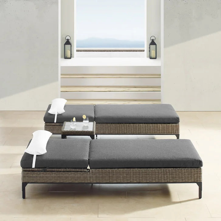 Aberdeen 3-piece Patio Lounger Set