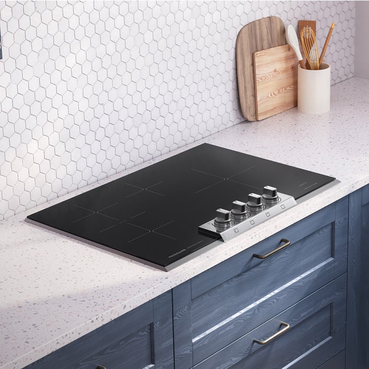 Frigidaire Professional 30 in. Stainless Steel Induction 4 Burner Cooktop with Bridge Element