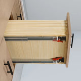 OVE Decors Kiara Vanity in Sahara Birch Finish with Quartz Countertop