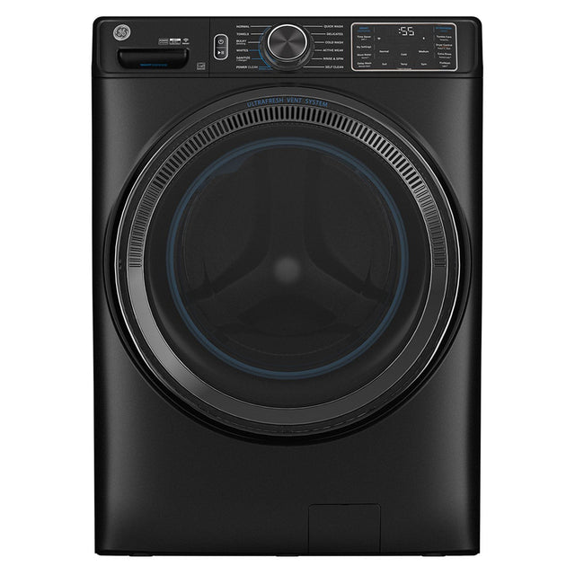 GE 5.8 cu ft. Carbon Graphite Smart Front Load Washer with Powersteam D8