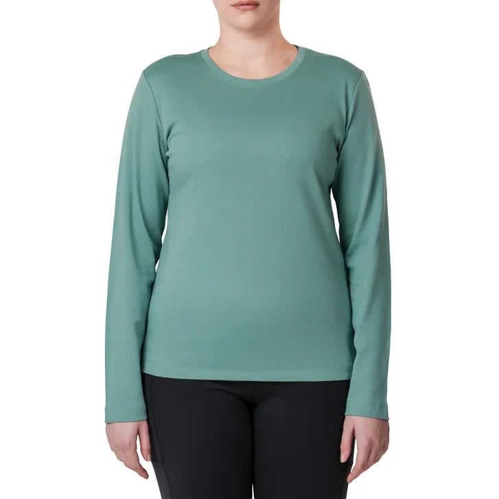 United Colors of Benetton Women’s Long Sleeve Supima Top