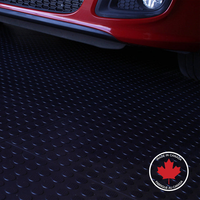 Ultralock Black Solid Garage Tiles P5