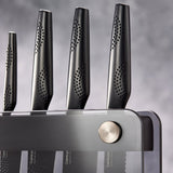 Cuisinepro iD3 Black Samurai Sakai Knife Block Set, 7-piece