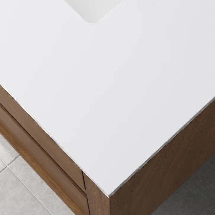 OVE Decors Tino Vanity in Pistachio Finish with Quartz Countertop