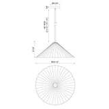 Light & Modern Dianne 20 in. Pendant Light