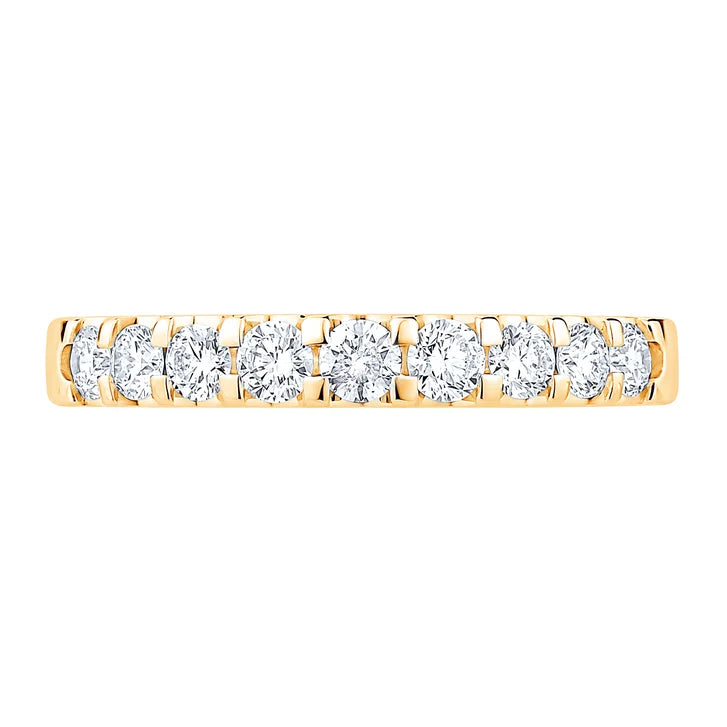 Round Brilliant Diamond Wedding Band (0.50 ctw)