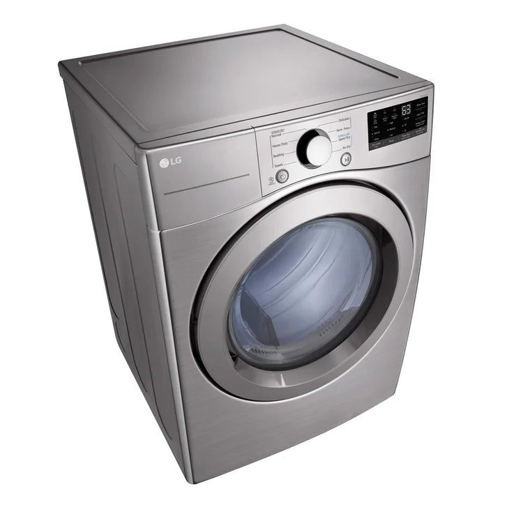 LG 7.4 cu ft. Graphite Steel Electric Ultra Large Capacity Dryer with SmartDiagnosis