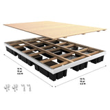 Multinautic QPF495 Aluminum Floating Dock with Cedar Decking