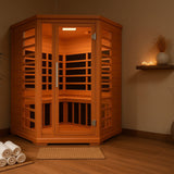 iComfort 2-person Corner Infrared Sauna