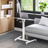 Tilting Height Adjustable Mobile Desk