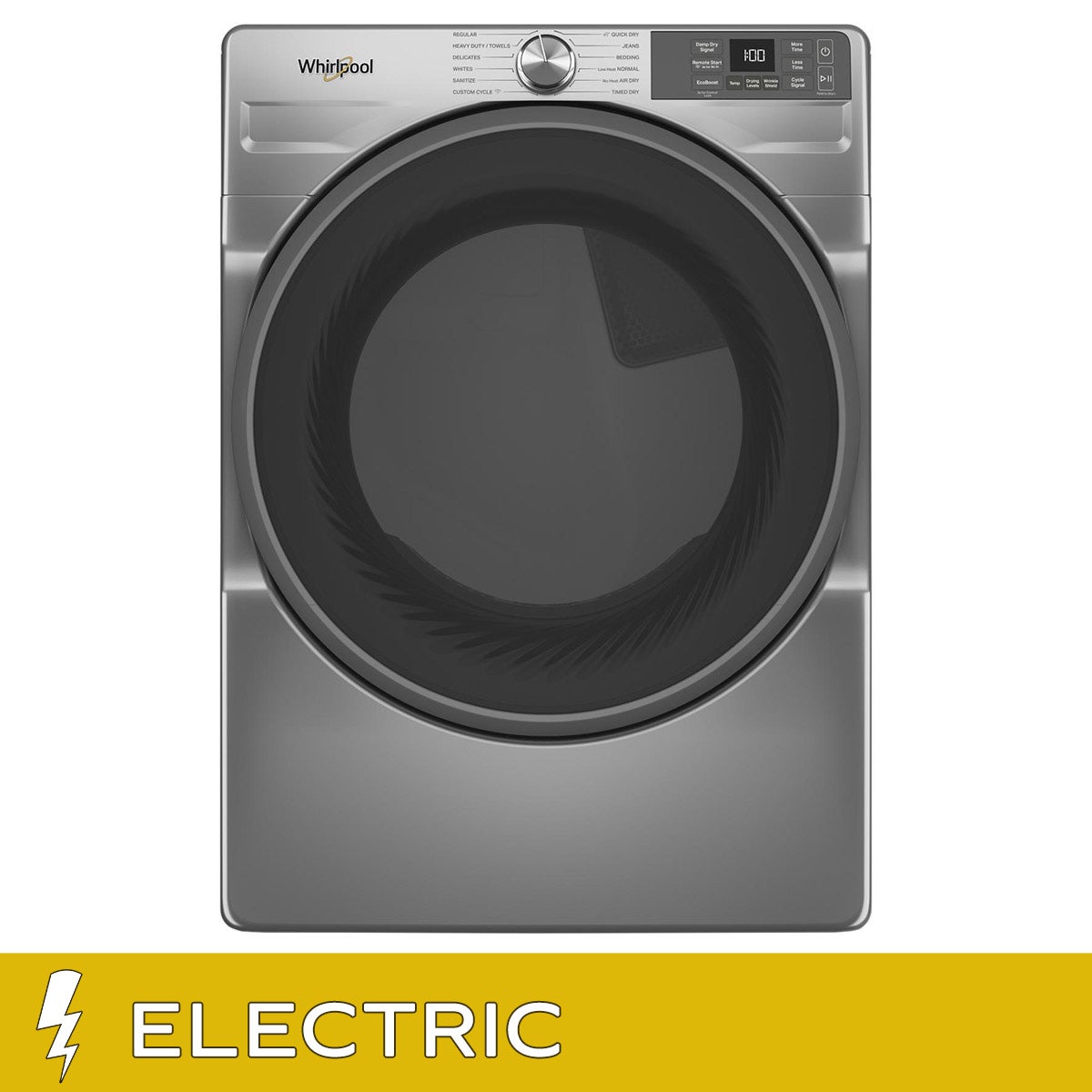 Whirlpool 7.4 cu ft. Electric Dryer with Wrinkle Shield Option