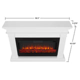 Real Flame Beau Mantel Electric Fireplace