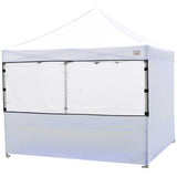 10x10 ft. Canopy Service Tent with Clear Protective 10' Shield and Enclosure sidewalls