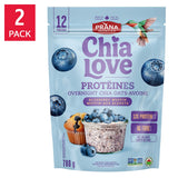 Prana Overnight Protein Chia Oats, 2 × 780 g