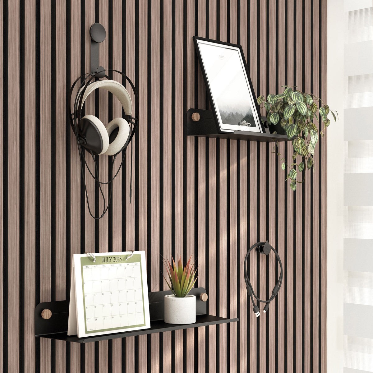 Artika Sonokit Set of Shelves and Hooks